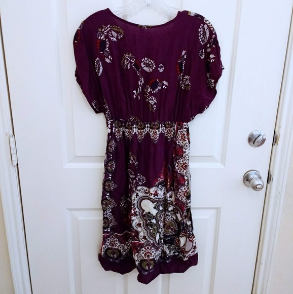 🎉DONATING 8/1 HP Boho print kimono style dress - Picture 6 of 8